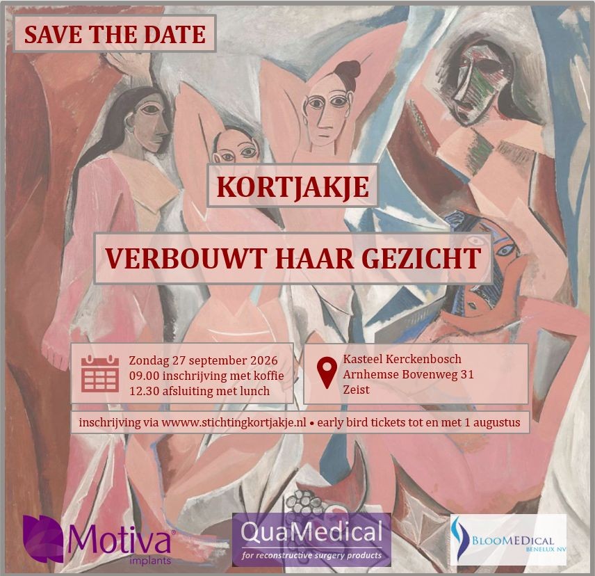 Poster: Kortjakje verbouwt haar gezicht — zondag 27 september 2026, Kasteel Kerckebosch, Zeist